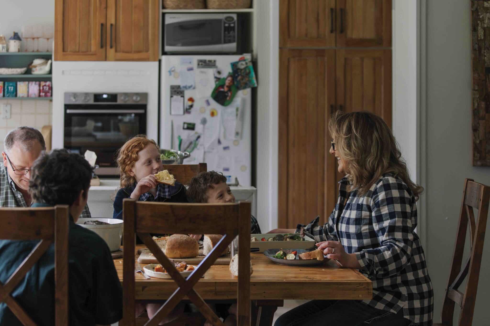 “What I would say about my parents,” 
says Tracey, “and I want to bring honour 
to them with everything I say and do, but 
they both brought their own separate 
intergenerational trauma into the marriage – 
and I think for my generation, it’s easy to look 
back as a mother and as a woman, and cast 
judgement. But when we cast judgement, we’re 
overlaying what we perceive their situation to 
be with our own context, with our own time in 
history and who we are and what decision we 
think we would have made. But between these 
generations – I look back at some of the stuff 
my mother dealt with, and I don’t know what 
I would’ve done. I’ve obviously made different 
choices – but that comes from a place of 
immense privilege.”