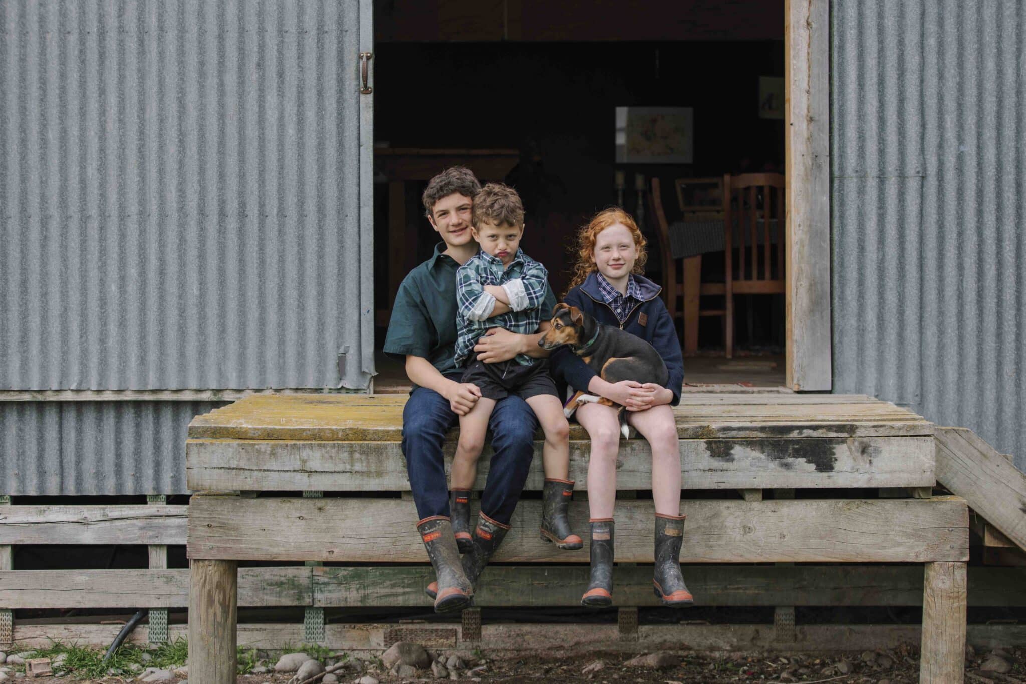 “Our kids have pet farm animals – Manny 
has calves, Emily has sheep and Jack has 
chickens,” says Tracey. “He loves them, so I’m 
using that to help foster some gentleness 
and learning to give when you have enough. 
People always ask why we don’t sell the eggs 
instead of giving them away, and we always 
say it’s because we have enough.” 