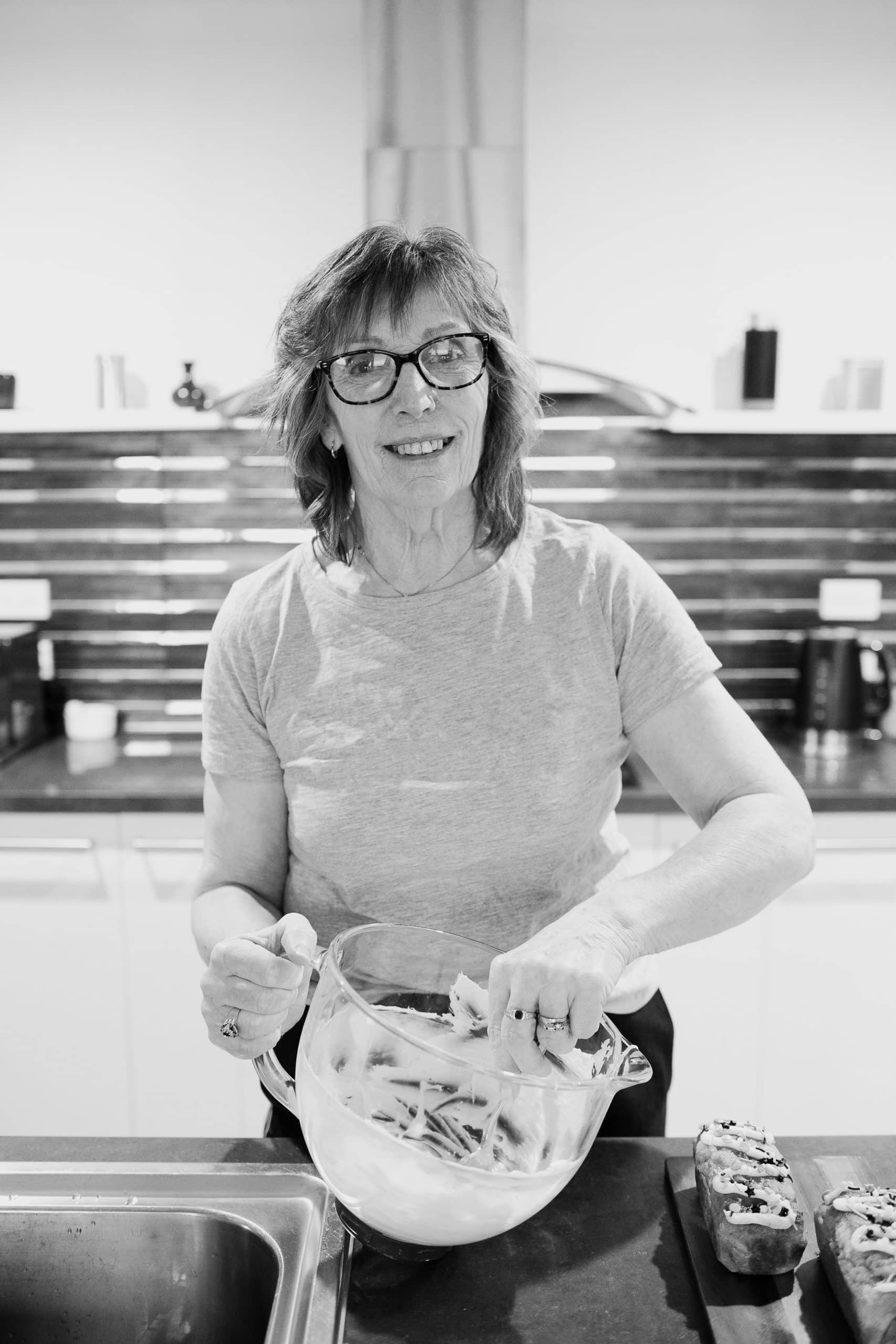 "We don't want any accolades or anything, we just want to quietly do the baking and know it's going to someone that needs it," Alice says.