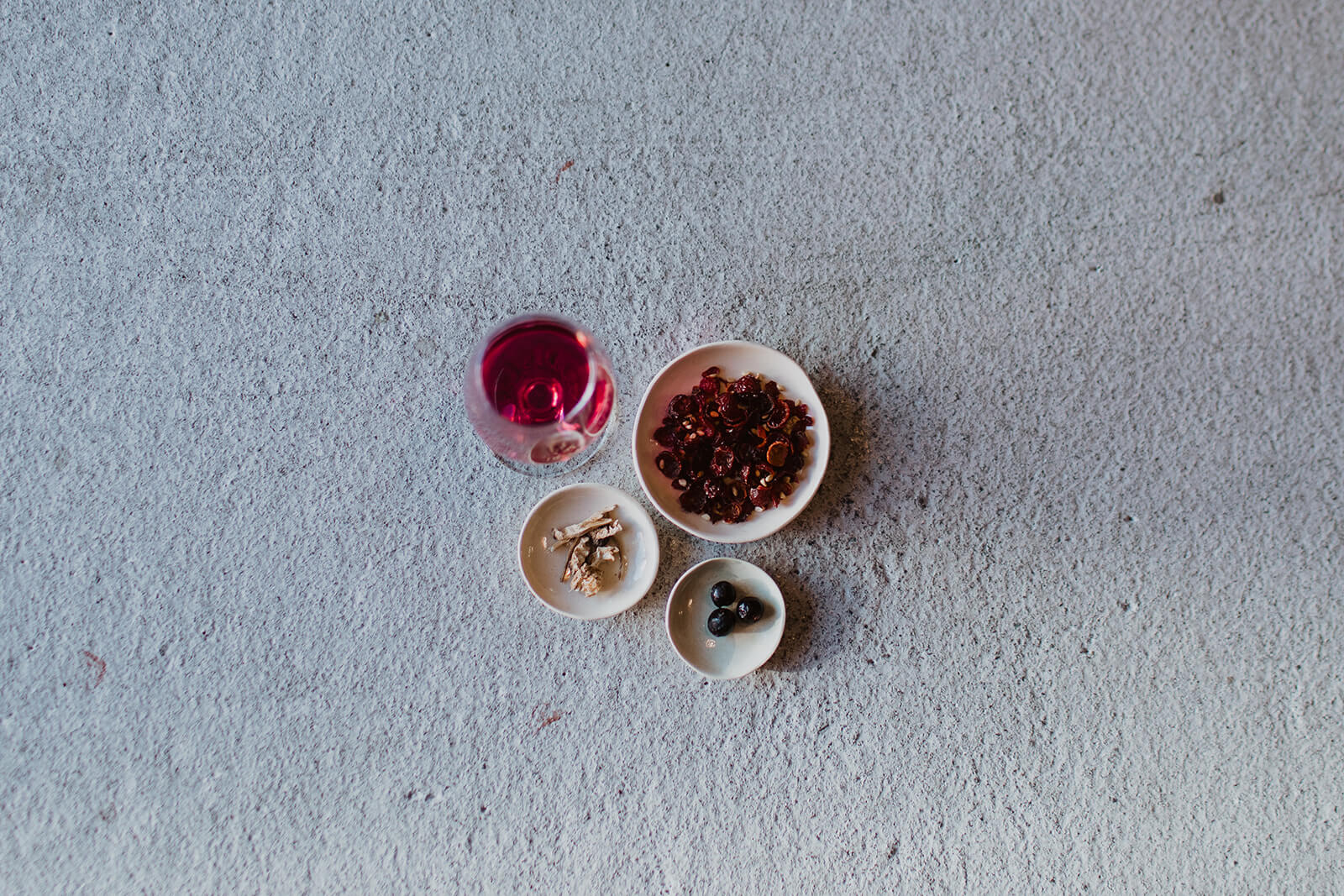 Botanicals for Humdinger Gin’s pink gin. “Being creative with the branding has been difficult for us – we’re very much analytical, mathematical brains,” Saskia says. “But we’re getting there!”
