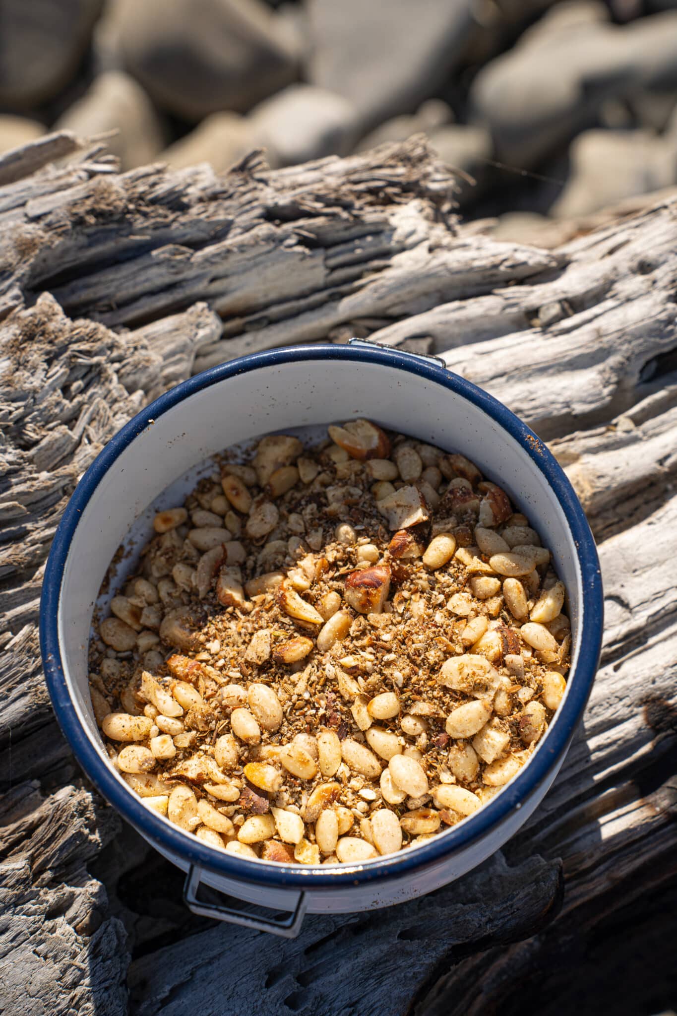 Pine Nut Dukkah With Foraged Fennel Seeds