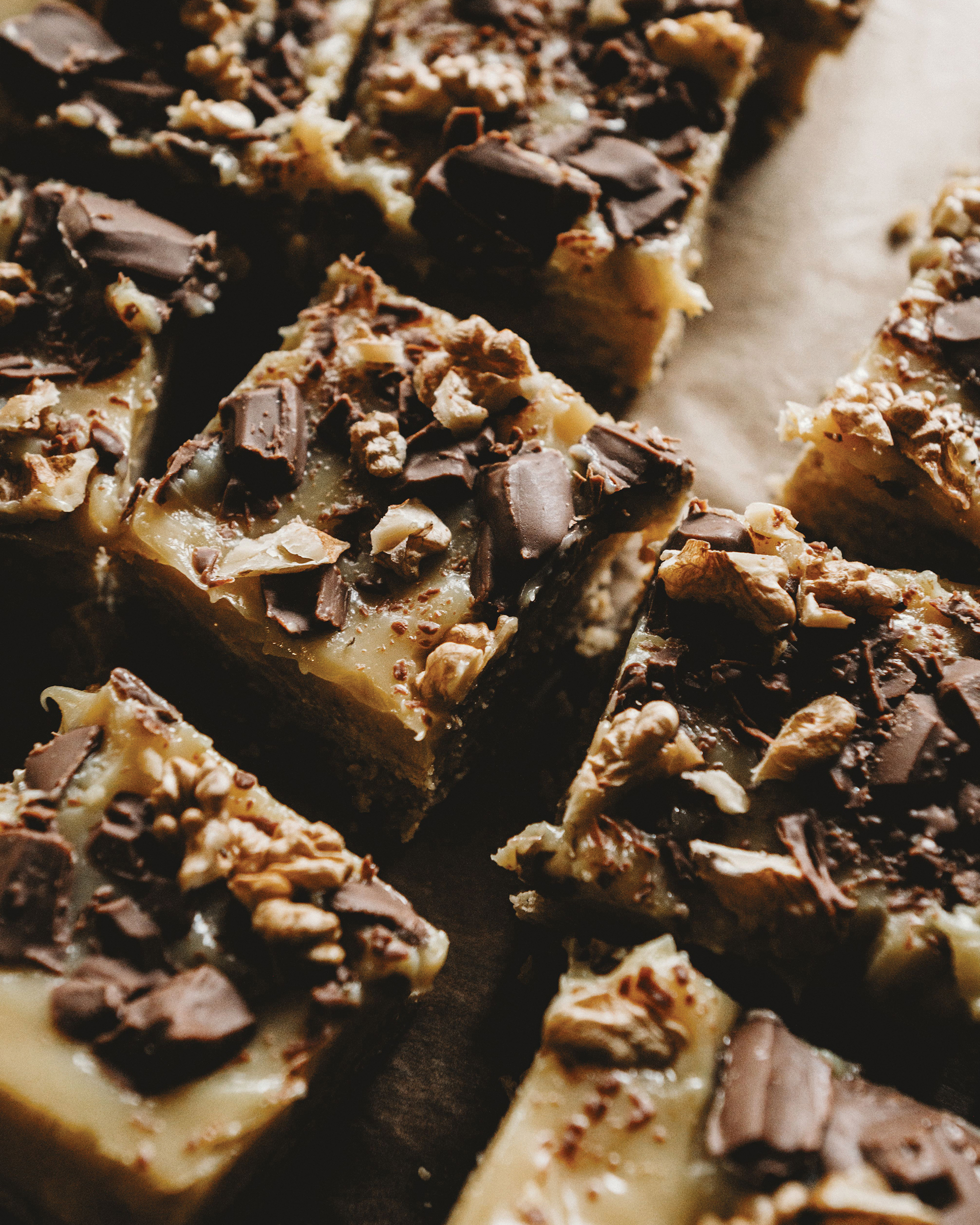 Caramel Walnut Slice © Chlöe Lodge