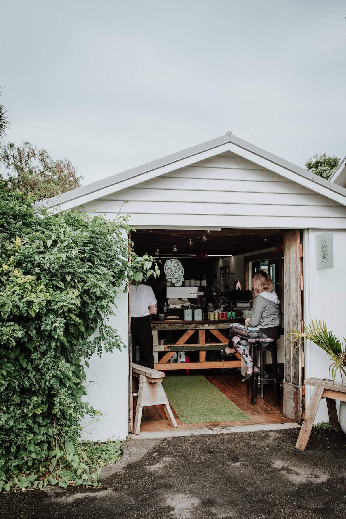 Tiny coffee shop
