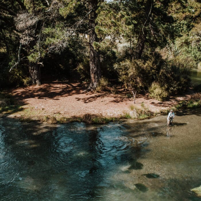 Bronwyn fly fishing
