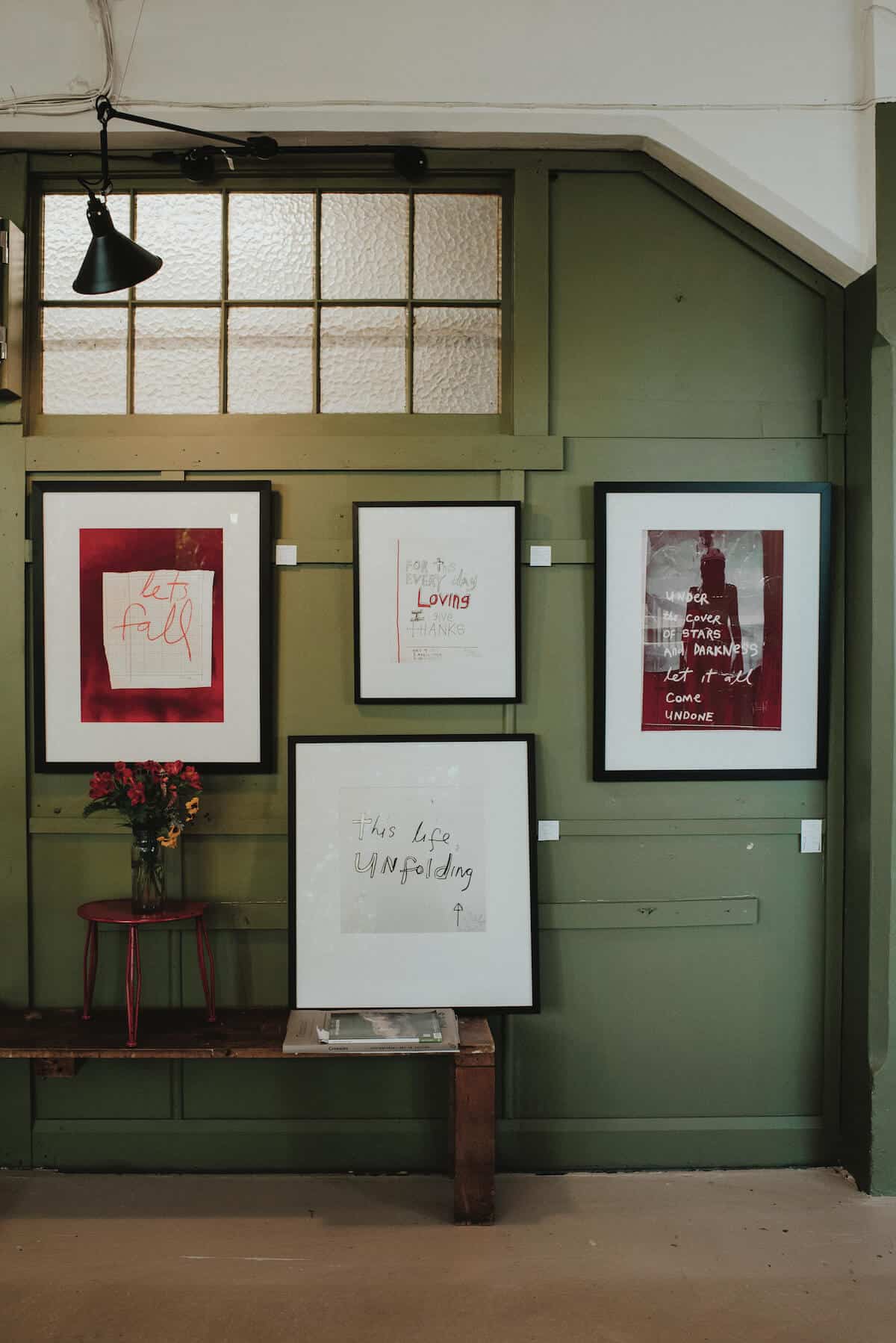 Fleur says, “I often make work which is in response to what I need to think about and feel, what I need to see and remember. And then, because I need to feel it, other people also feel it.”