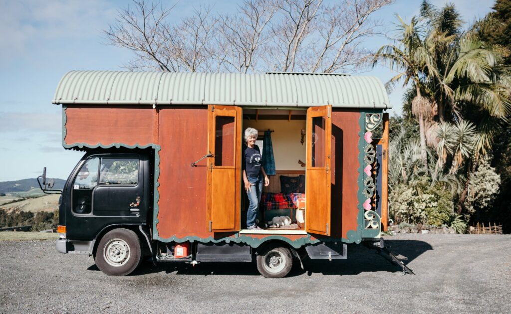 Trisha and her house truck