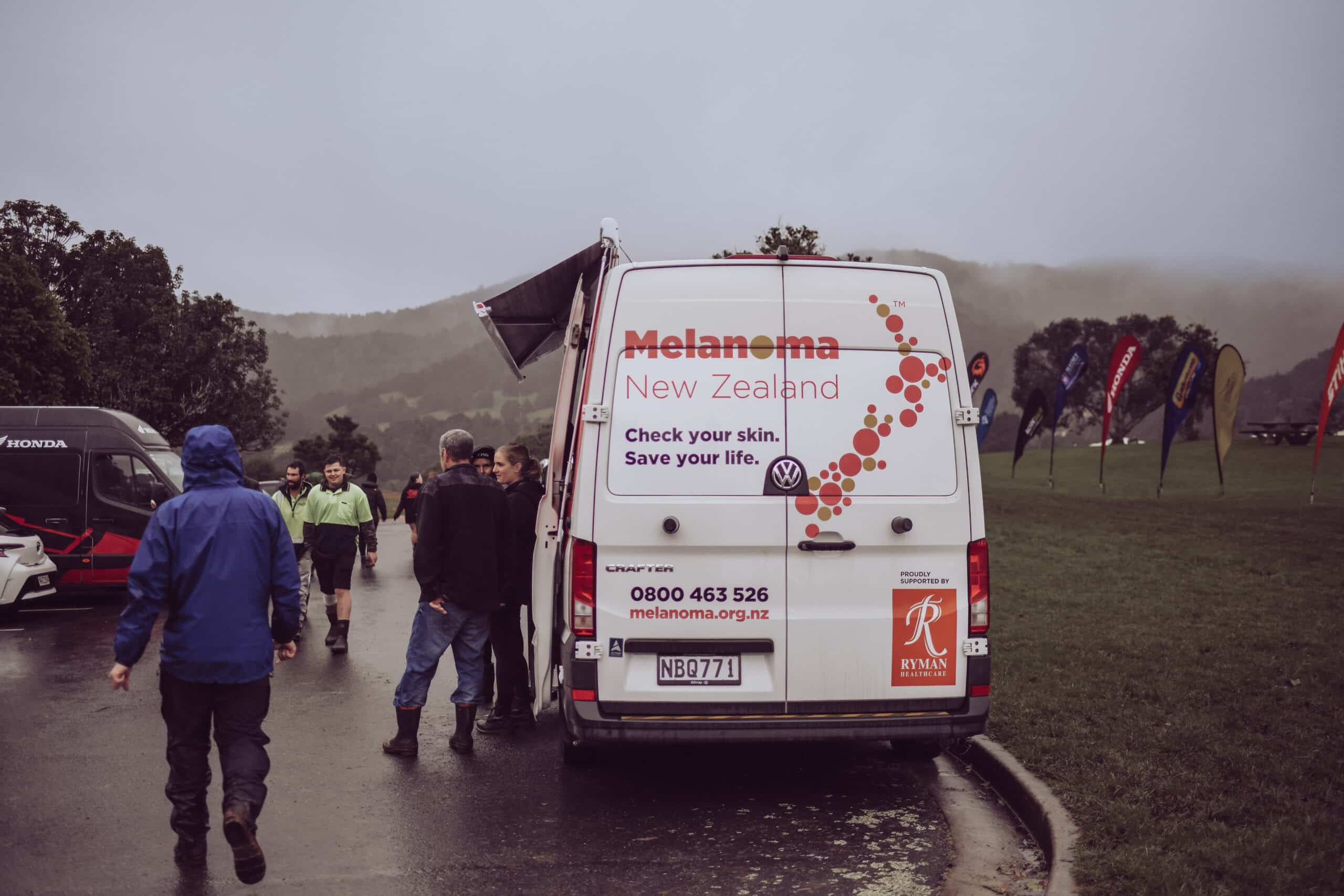 Melanoma New Zealand van