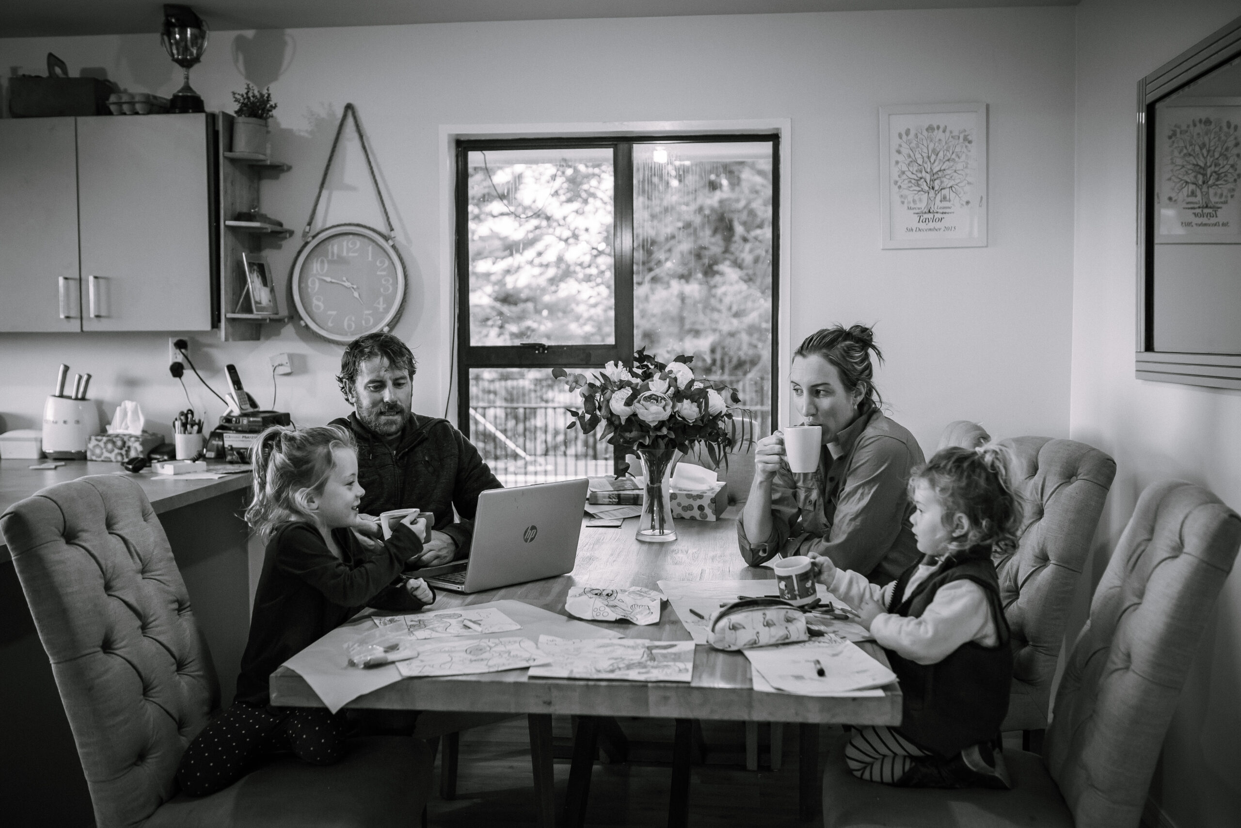 Time with family and friends is precious to Bub. "I love people and I like socialising. I know when it is time for me to do that - to get into town or have a girls' weekend. Marcus does dog trialling and search and rescue - those are his outlets." Bub is candid with her kids about what they've been through. "Indy knows she is an earthquake baby. She knows her story."