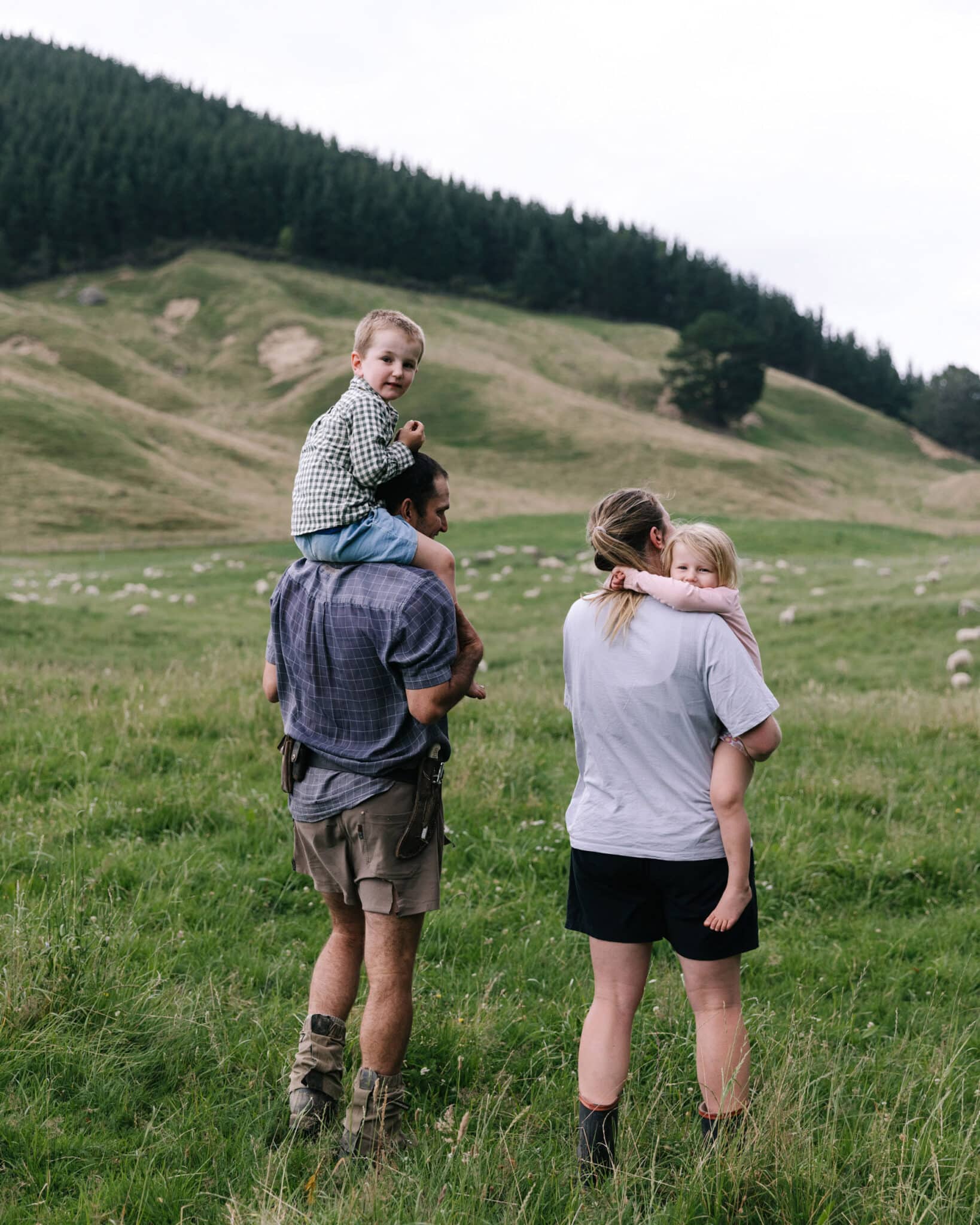 “I felt a lot of warmth from the  community,” says Meg. Even though I wasn’t part 
of that team doing the checking and sharing, 
I felt the warmth because someone told my family, ‘Yes, they are okay,’ until we could talk to them ourselves.” 