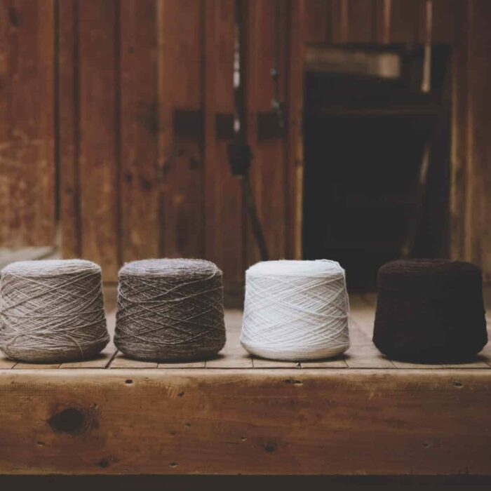 bundles of wool