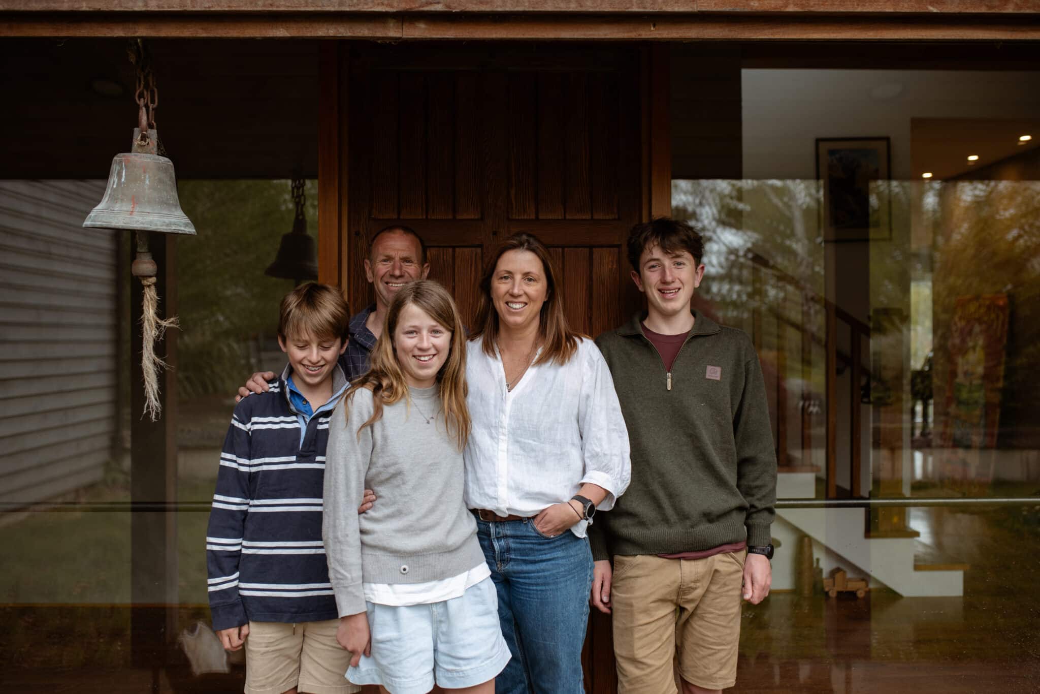 Kate and her family