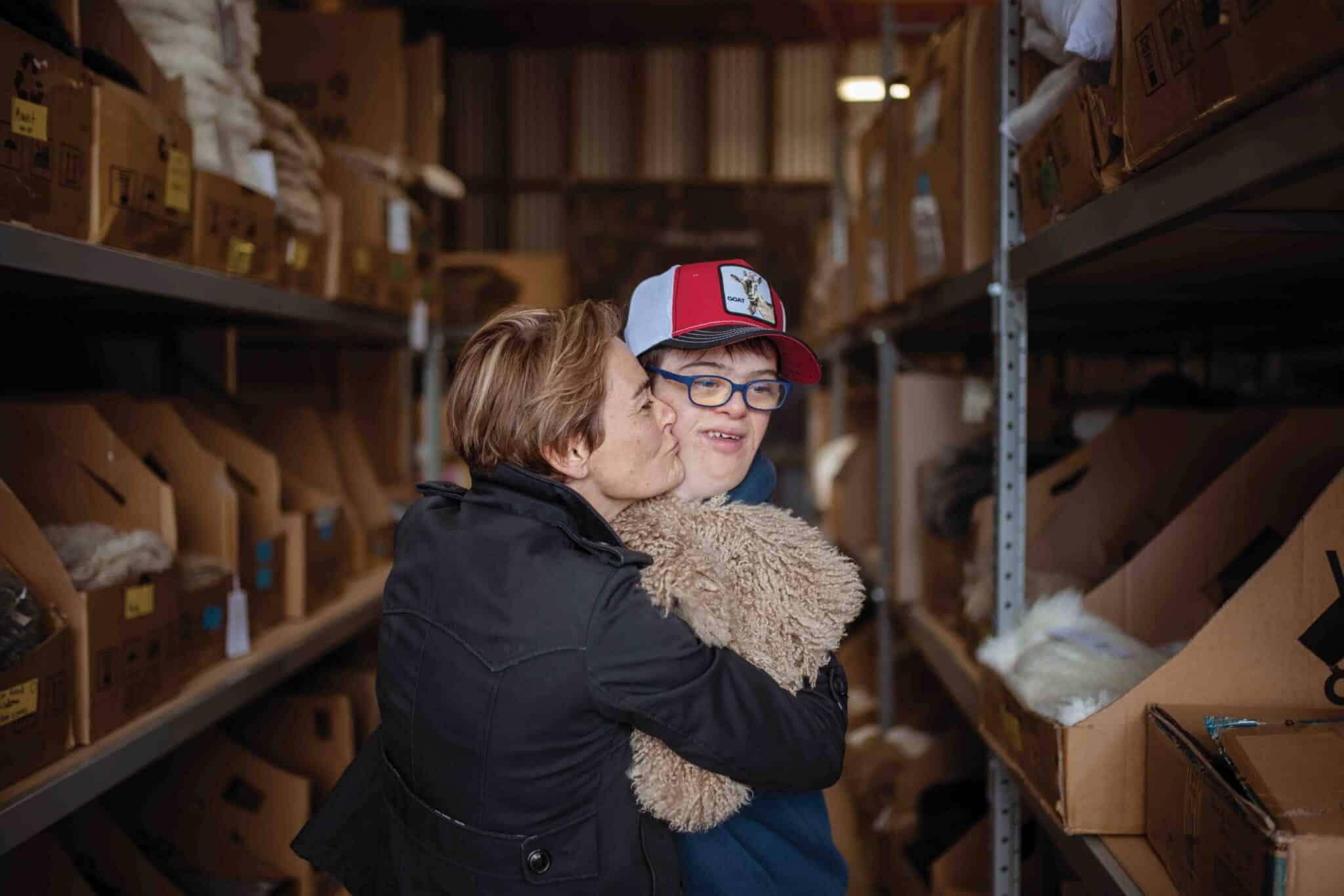 “We all have our own
challenges, but you don’t want to be defined by them. I’ve developed
quite a thick skin and usually just box on when people try and
pigeonhole Louis, but sometimes it fires me up. When people say, ‘Oh,
Louis is that Down syndrome boy,’ I gently say, ‘No, he is not. He’s
Louis Wilson. He’s got a job at Wilson & Dorset. He loves DJing, he
loves dancing and he has Down syndrome.’ There’s a whole lot about
him as an individual. He is not Down syndrome.”