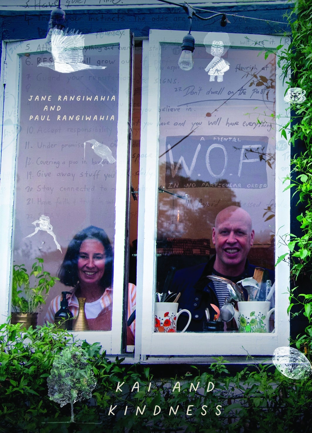 Front cover - Kai and Kindness by Jane Rangiwahia and Paul Rangiwahia