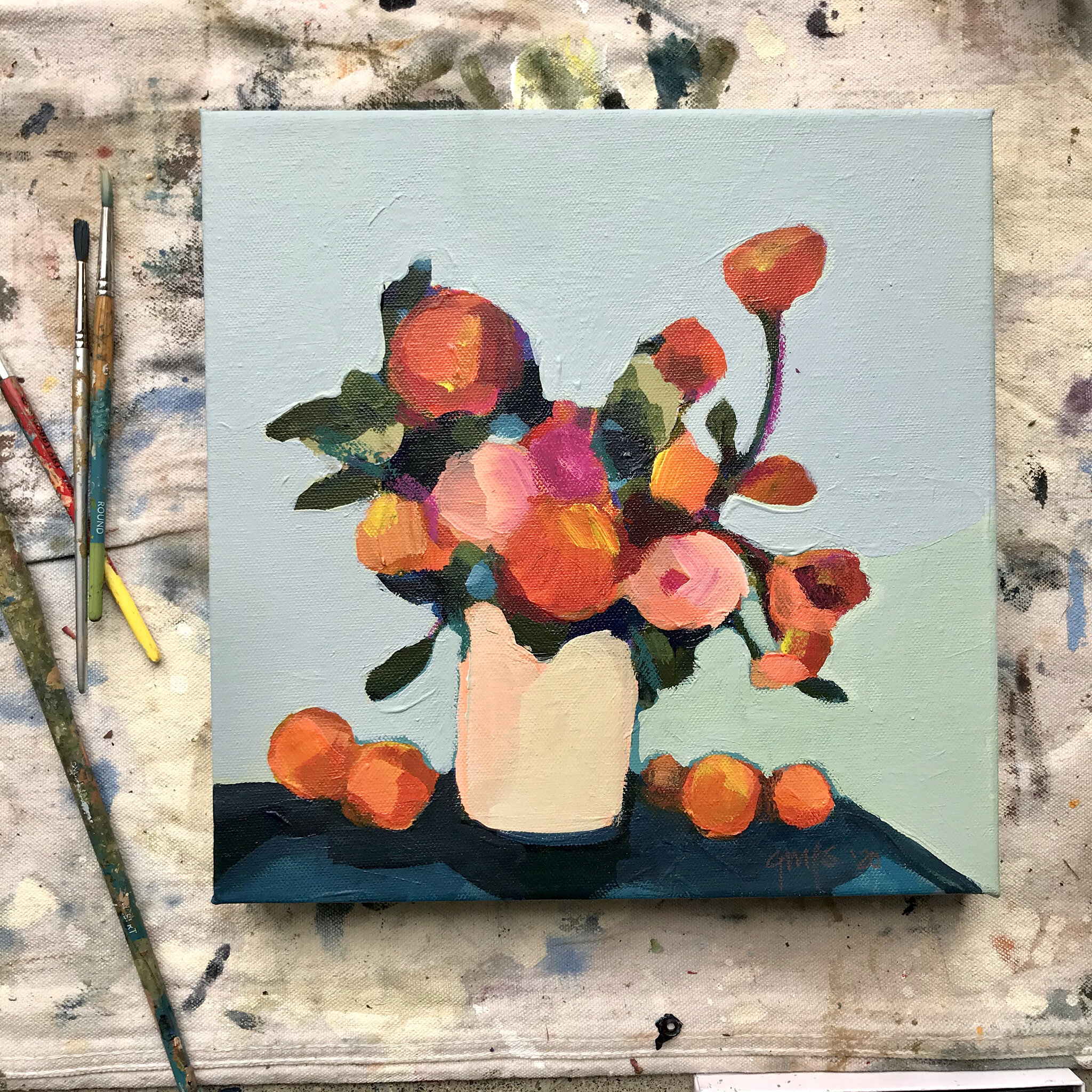 Painting of flowers