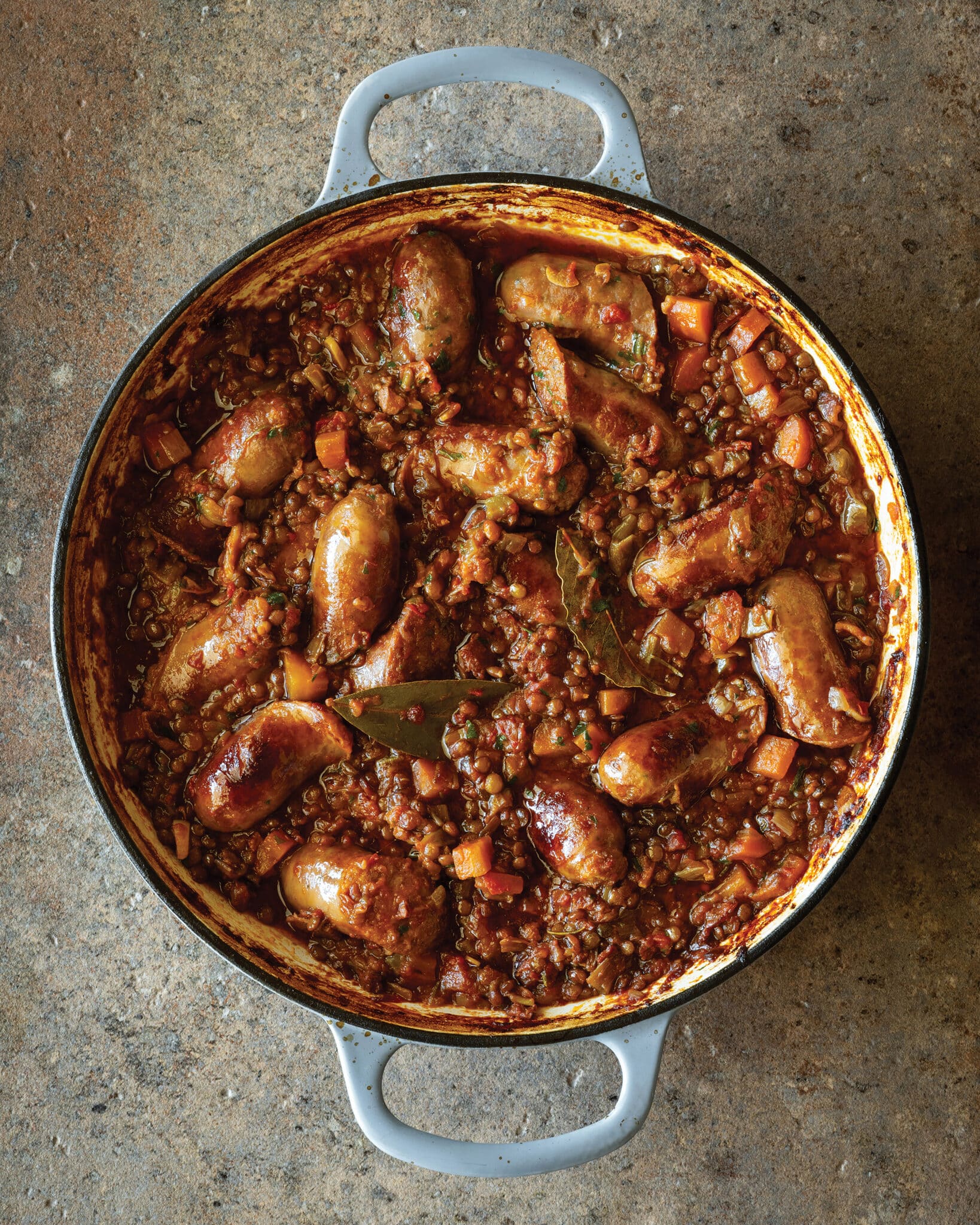 Lentil & Sausage Casserole