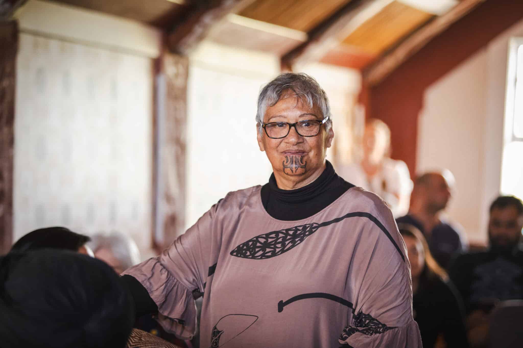 Above. “What I noticed for me, after I’d had it done, our own people wouldn’t kiss me anymore – they’d hongi. These are young people too, and that really made me feel good about this step,” Darcia says.