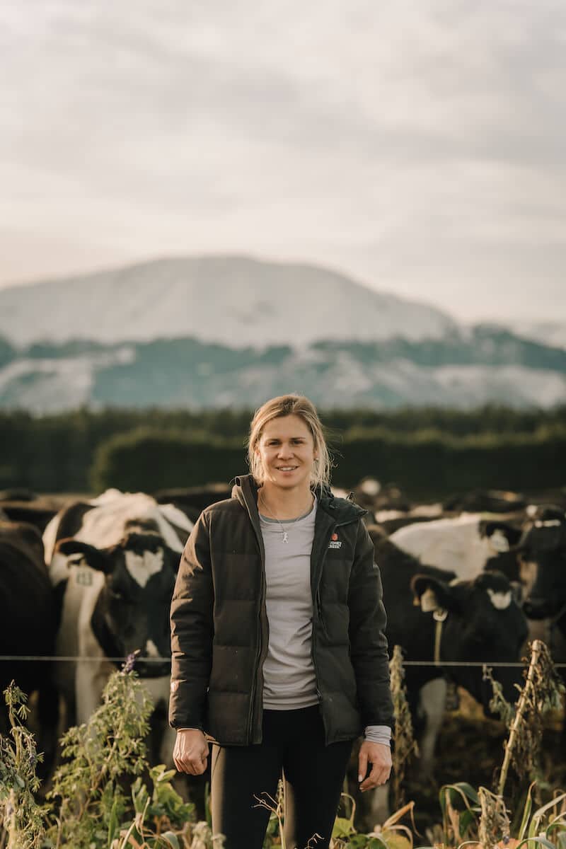 Kiri on the farm