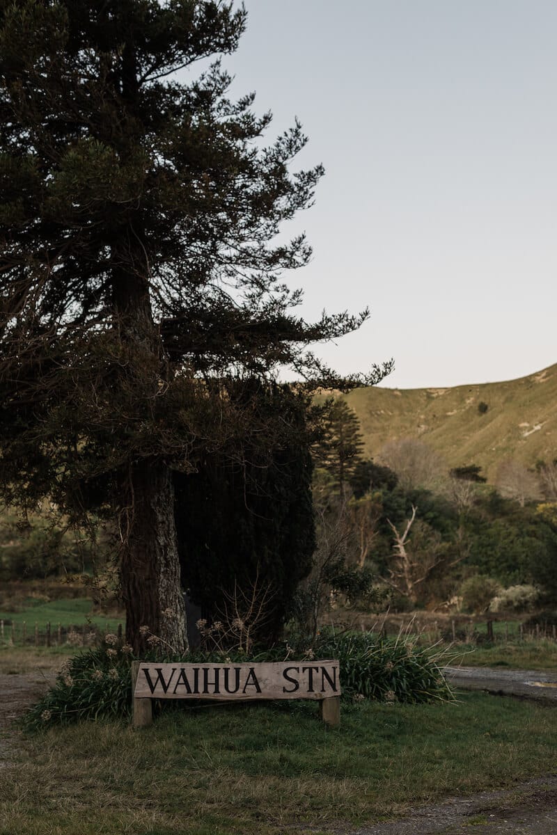 entrance to Waihua Station