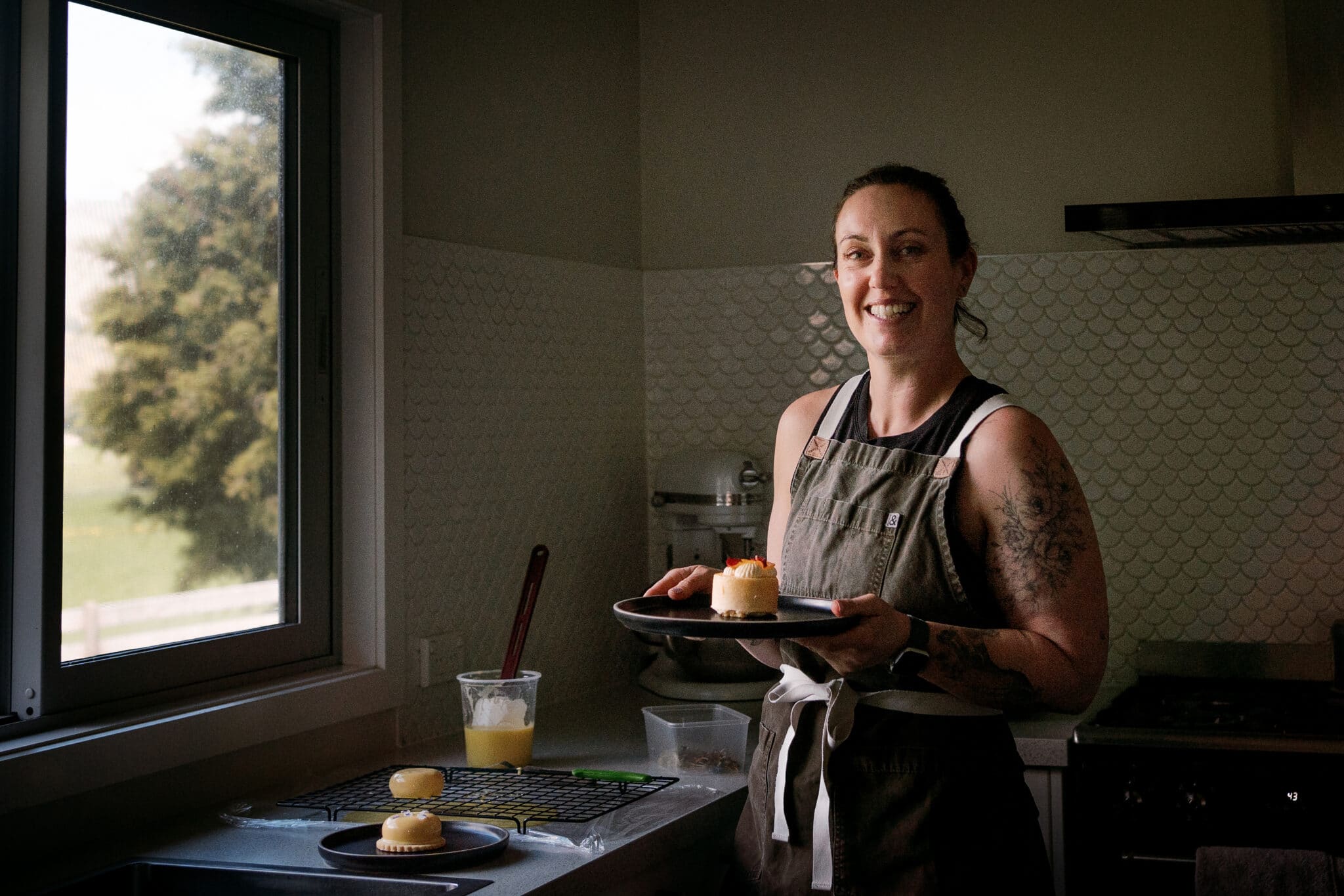 Above. “The ultimate product for me is not overly sweet, with a balance of textures and flavours,” says Ruth.