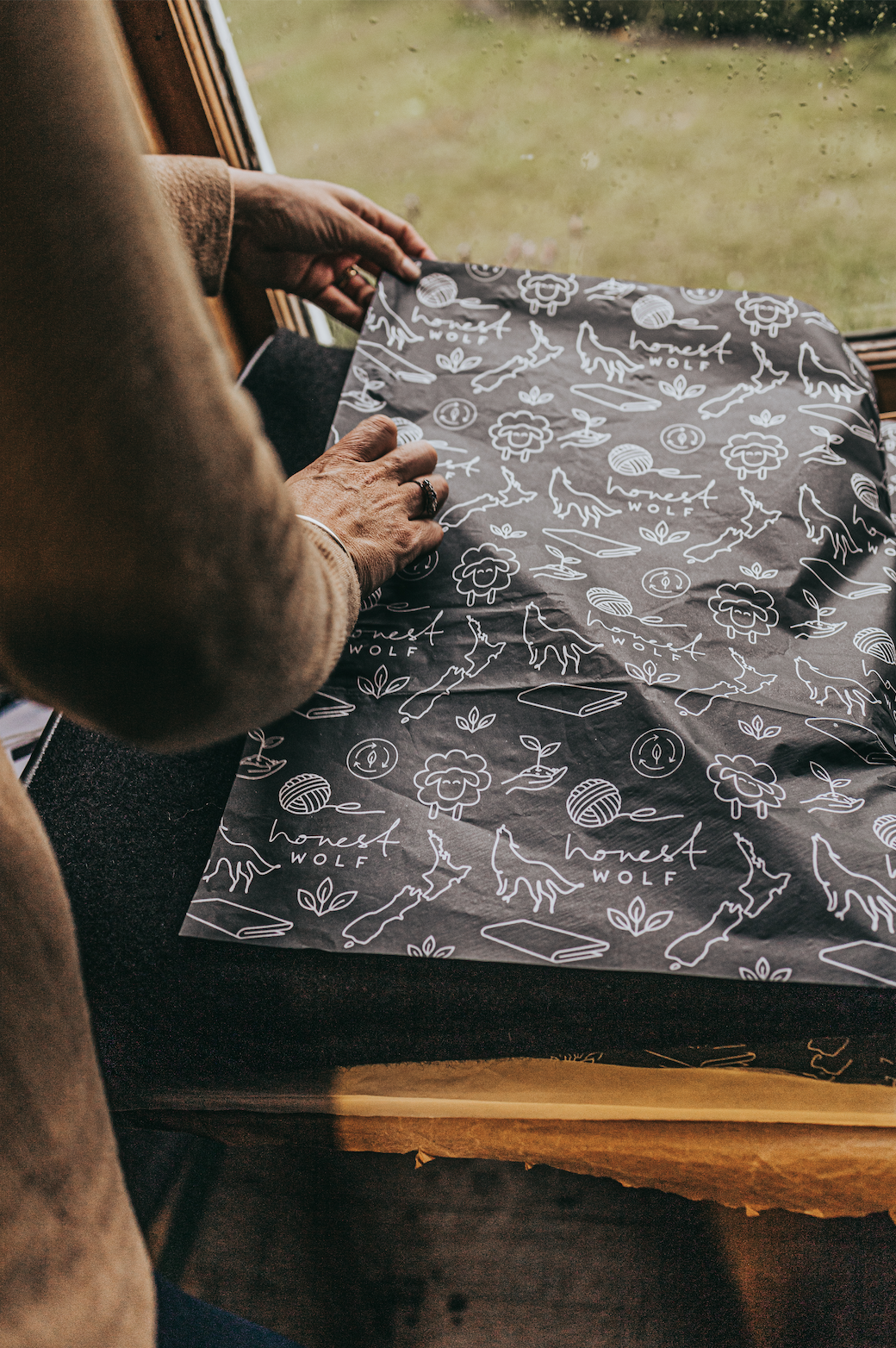 "With the product currently up in Auckland getting packaged, we've missed that connection of seeing our orders go out every day," Sophie says.