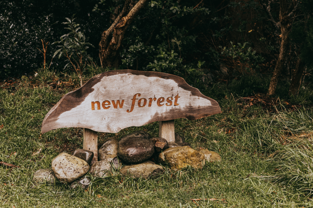 New Forest - sign