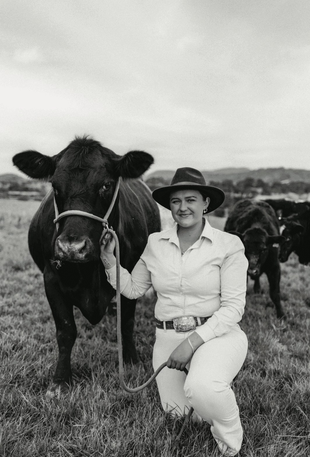 Cara says, “The cattle classes that I could enter at the Royal Easter Show in Auckland were really good, they would split them into European and British breeds – Shorthorns are British. The atmosphere was really good and the show went for three days, so it was a lot of fun catching up with everyone as well. It was also the last show of the season, so always a good show to end with. They haven’t done another show for a while with cattle there, so hopefully soon they’ll bring it back.”