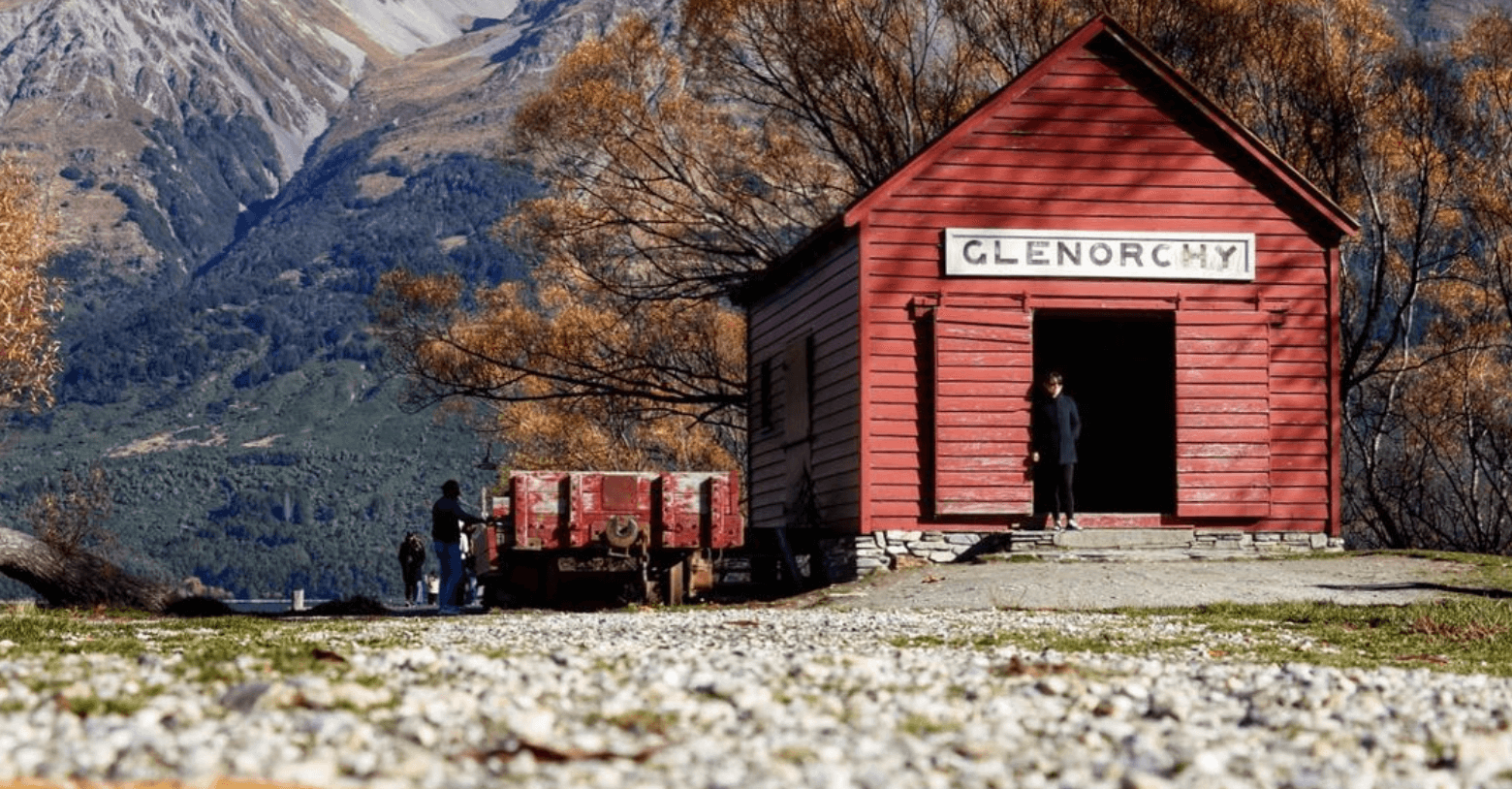 Glenorchy's red shed.