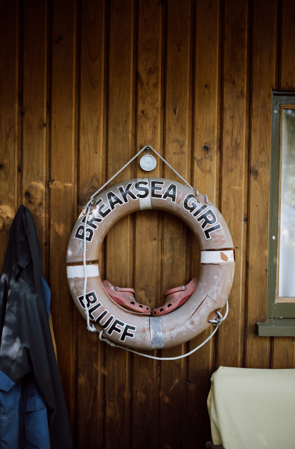 Keepsakes from the couple’s tourism charter boat, Breaksea Girl, are scattered all around the house and bookshops. Lance skippered the ketch back when it was a Department of Conservation boat, used as part of a project in the eighties to make Breaksea Island one of the first places rat-free in the world.