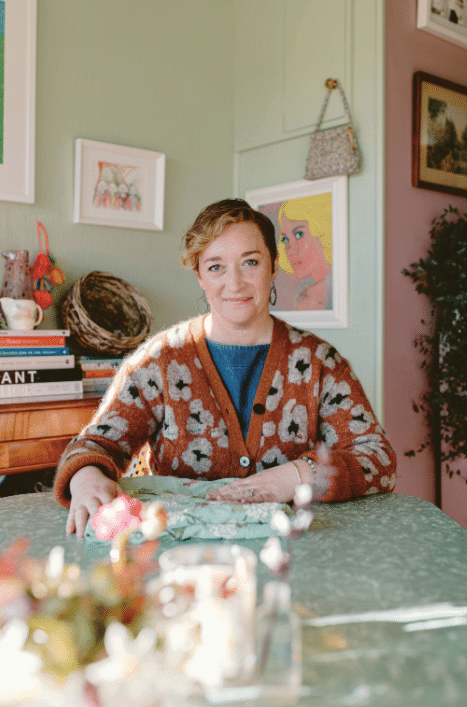 Fleur Woods – contemporary fibre artist, seeker of joy and lover of nature. “If there was only one thing I could ever share, to support and encourage, it would be to enjoy the process,” Fleur says. “It is the biggest lesson I’ve learnt. Find what you love and pursue things that spark your creative soul.” 