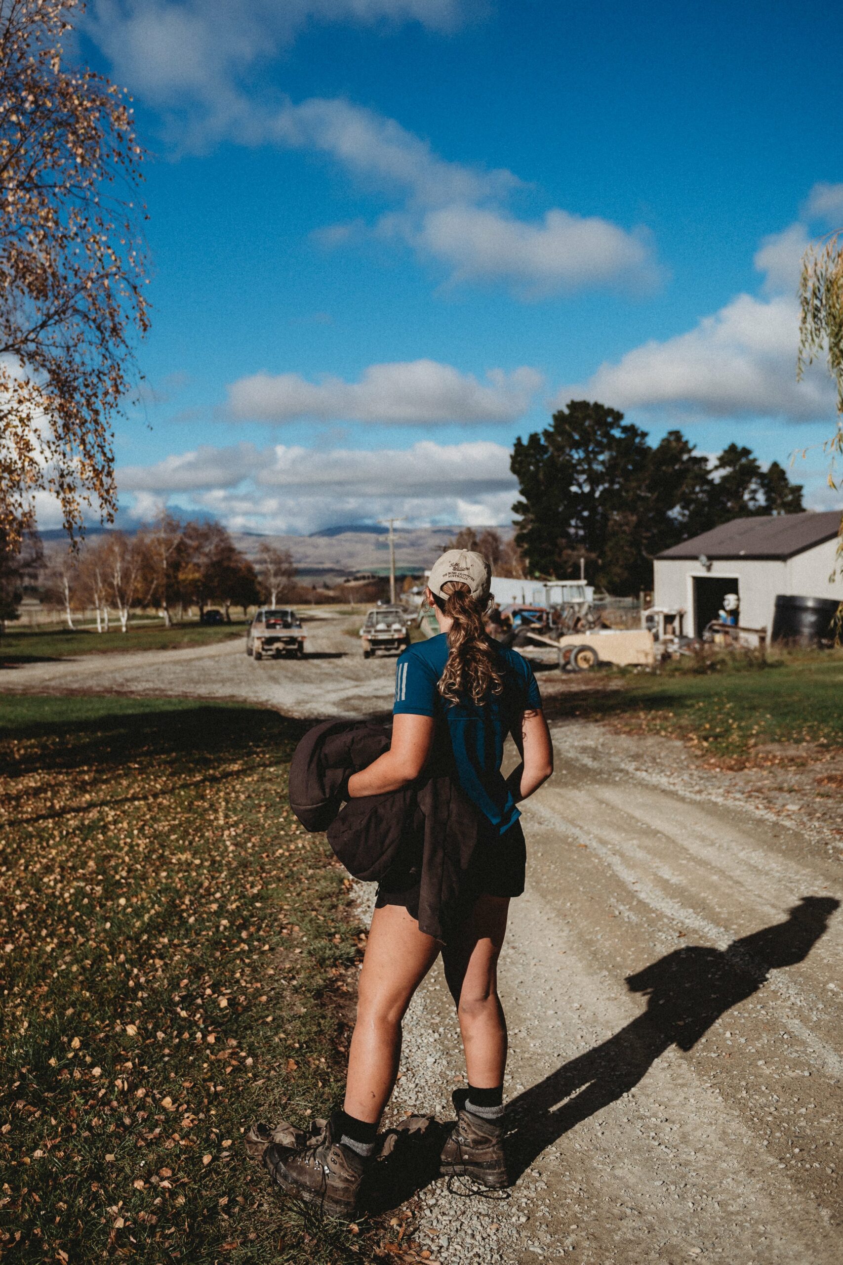 Olivia says Hakataramea Station is definitely family-oriented. "You're a bit freer in a way. Everything's a little bit more relaxed."