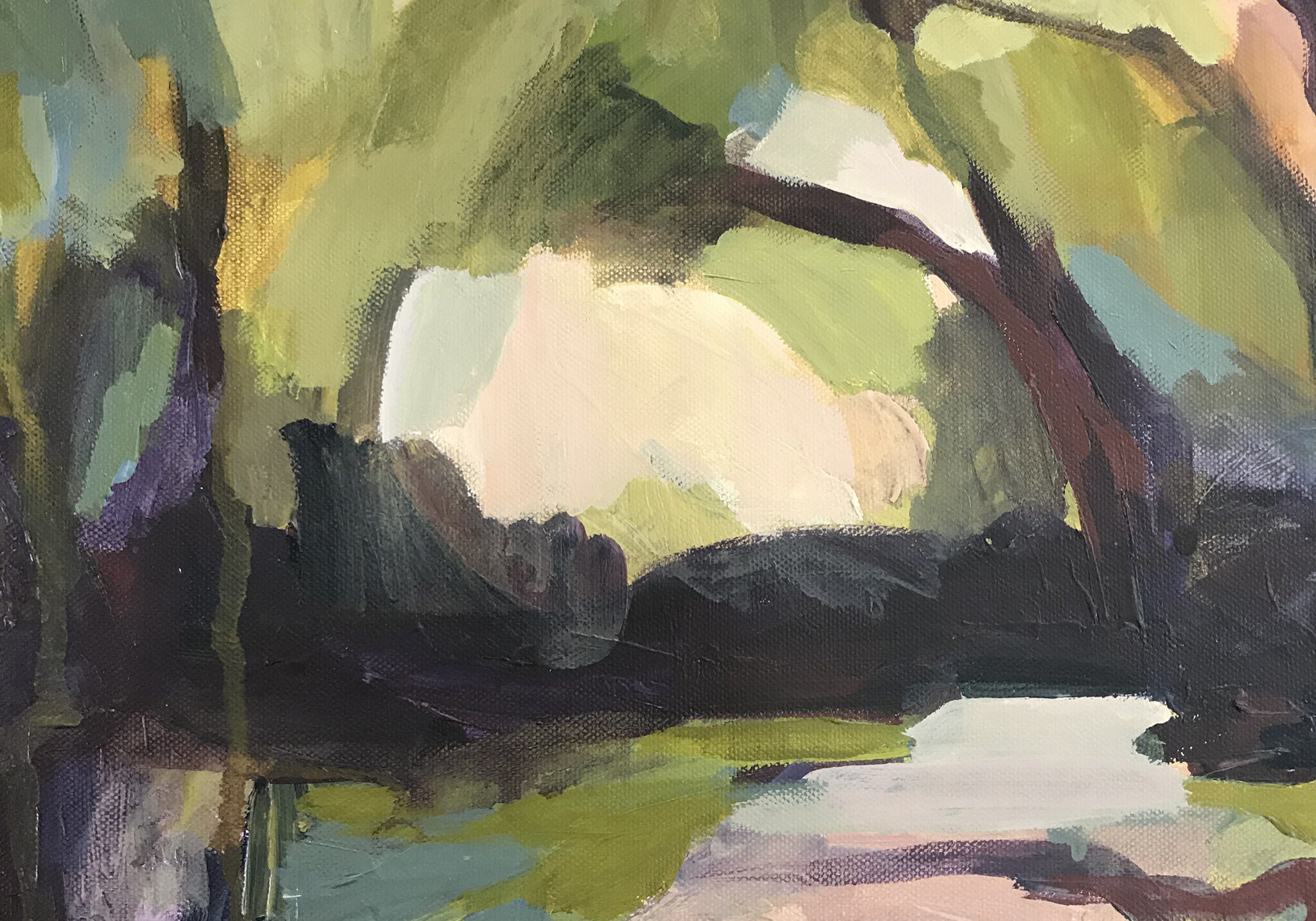 Painting of trees