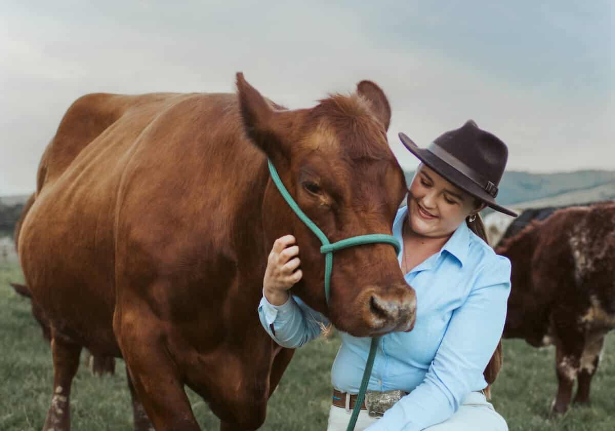 “I’ve now got return buyers because they know my stock are quiet,” Cara says. “You can go into a paddock with my bulls and they aren’t bothered.”