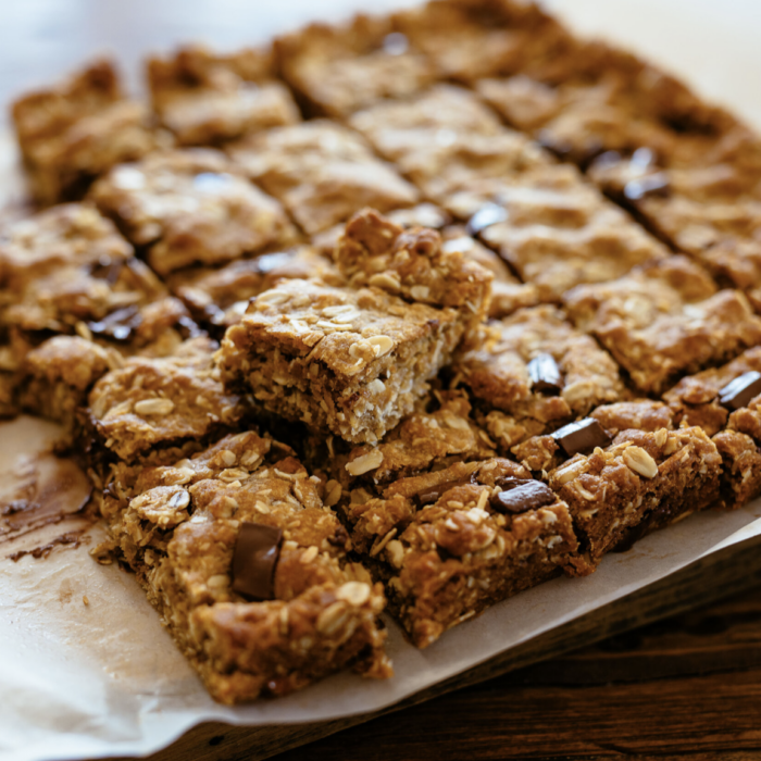Chocolate Anzac Slice